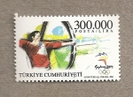 Stamps Turkey -  Tiro con arco