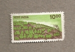 Sellos de Asia - India -  Plantación
