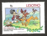 Sellos del Mundo : Africa : Lesotho : Navidad, Disney