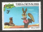 Stamps America - Turks and Caicos Islands -  Navidad