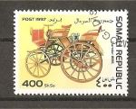 Stamps Somalia -  Retrospectiva del automovil.
