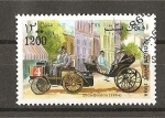 Stamps Asia - Afghanistan -  Retrospectiva del automovil.