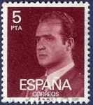 Stamps Spain -  Edifil 2347 Serie básica Juan Carlos I 5 fosforescente