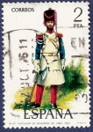 Stamps Spain -  Edifil 2351 Gastador de infantería de Línea 2