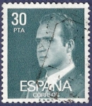 Stamps Spain -  Edifil 2600P Serie básica Juan Carlos I 30 fosforescente