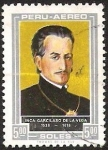 Stamps Peru -  INCA GARCILASO DE LA VEGA