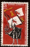Stamps : Europe : Spain :  IV centenario de la Fundación de San Agustín, Florida