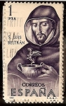 Stamps Spain -  Forjadores de América - San Luis Beltrán