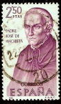 Stamps Spain -  Forjadores de América - Padre José de Anchieta