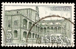 Stamps Spain -  Monasterio de Yuste - Claustro de novicios
