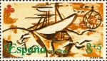 Stamps Spain -  V CENTENARIO DEL DESCUBRIMIENTO DE AMERICA.VIAJES