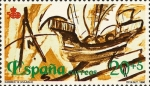 Stamps Spain -  V CENTENARIO DEL DESCUBRIMIENTO DE AMERICA.VIAJES