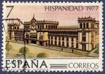 Stamps Spain -  Edifil 2442 Palacio Nacional de Guatemala 7
