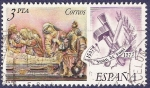 Stamps Spain -  Edifil 2461 Juan de Juni 3 central