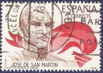 Stamps Spain -  Edifil 2489 José de San Martín 7