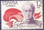 Sellos de Europa - Espa�a -  Edifil 2490 Simón Bolívar 12