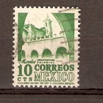Stamps Mexico -  CONVENTO  DE  MORELOS
