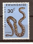 Stamps Rwanda -  PITÓN