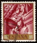 Stamps Spain -  La justicia - José Mª Sert