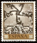 Stamps Spain -  Las cinco partes del mundo - José Mª Sert