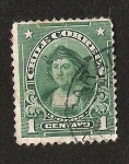 Stamps Chile -  SERIE PRESIDENTES - COLON