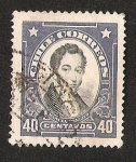 Stamps America - Chile -  SERIE PRESIDENTES - MANUEL RENGIFO