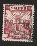 Stamps : America : Chile :  CENTENARIO EXPORTACION DEL SALITRE