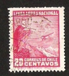 Sellos de America - Chile -  LINEA AEREA NACIONAL - CONDOR