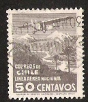 Stamps Chile -  LINEA AEREA NACIONAL - ARAUCARIAS