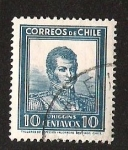 Stamps Chile -  SERIE PRESIDENTES - BERNARDO OHIGGINS