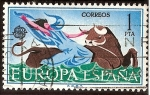 Stamps : Europe : Spain :  El rapto de Europa por Zeus - CEPT