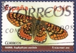 Stamps Spain -  Edifil 4535 Mariposa Euphydryas aurinia 0,34
