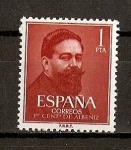 Stamps Spain -  I Centenario del nacimiento de Isaac Albeniz