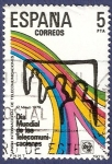 Stamps Spain -  Edifil 2522 Día mundial de las telecomunicaciones 5