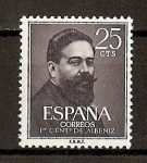 Stamps : Europe : Spain :  I Centenario del nacimiento de Isaac Albeniz
