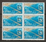 Stamps : Europe : Spain :  Sahara / Instalaciones Portuarias