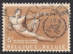 Stamps : Europe : Belgium :  Adán, por Miguel Ángel,  y Naciones Unidas