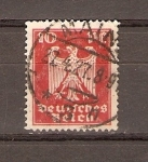 Stamps : Europe : Germany :  ÁGUILA