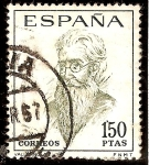 Stamps : Europe : Spain :  Valle Inclán - Centenario de su nacimiento
