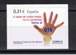 Sellos de Europa - Espa�a -  Edifil  4389  Contra la violencia de género.  