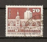 Stamps Germany -  DDR / Construcciones Socialistas en la RDA
