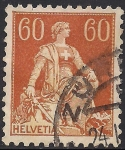 Stamps : Europe : Switzerland :  HELVETIA.