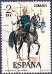 Stamps Spain -  Edifil 2424 Lancero de caballería 2