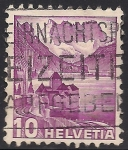 Stamps Switzerland -  CASTILLO CHILLON.