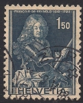 Stamps : Europe : Switzerland :  FRANCOIS DE REUNOLD 1642-1722