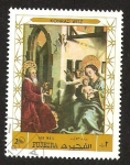 Stamps United Arab Emirates -  FUJEIRA - KONRAD WITZ