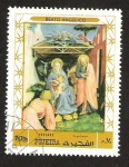Stamps United Arab Emirates -  FUJEIRA - BEATO ANGELICO