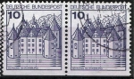 Stamps Germany -   Schloss Glücksburg ( Pareja)