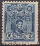 Stamps : America : Peru :  PERU 1924 Scott 246 Sello Personajes Jose de la Mar usado 