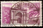 Stamps : Europe : Spain :  Cartuja de Santa María de la Defensión, Jerez - Puerta exterior